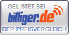 Gelistet bei billiger.de - Deutschlands grosser Preisvergleich